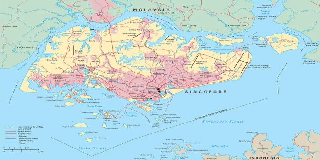 Peta Singapura HD